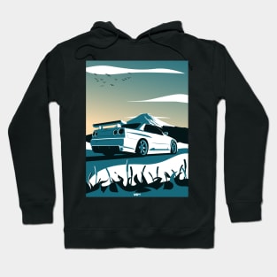 R34 Skyline JDM Legend Hoodie